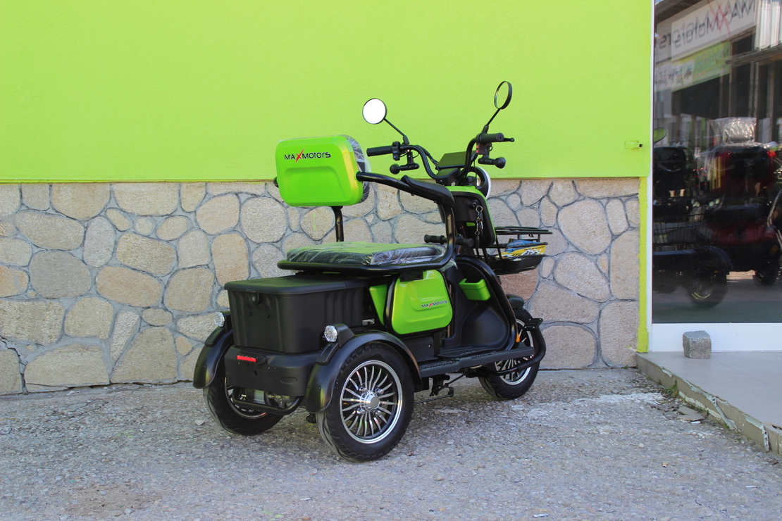 Уникална Триместна Триколка MaxMotors X1 NEW Модел