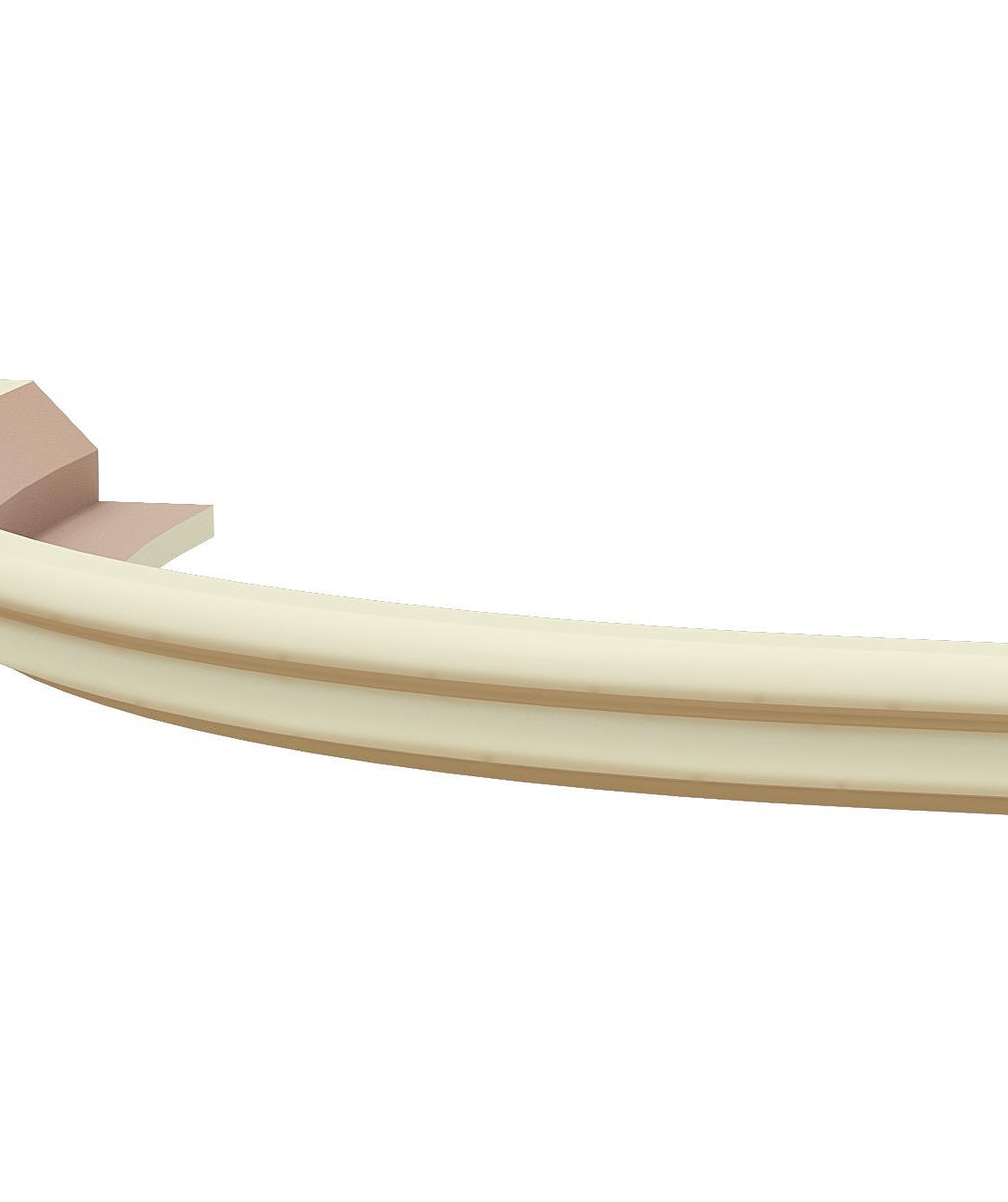 Горен корниз заоблен VANILLA