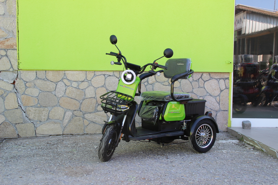 Уникална Триместна Триколка MaxMotors X1 NEW Модел