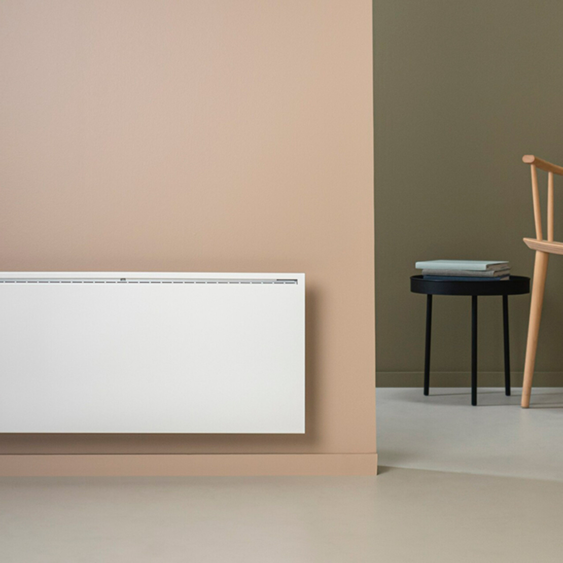 Конвектор ADAX FAMN H 10 KWT WHITE WiFi, 1000W, Дигитален програмируем термостат