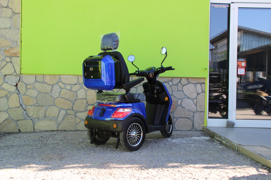 Електрическа триколка Max Motors FM2 PRO 1800W, 25Ah, Blue