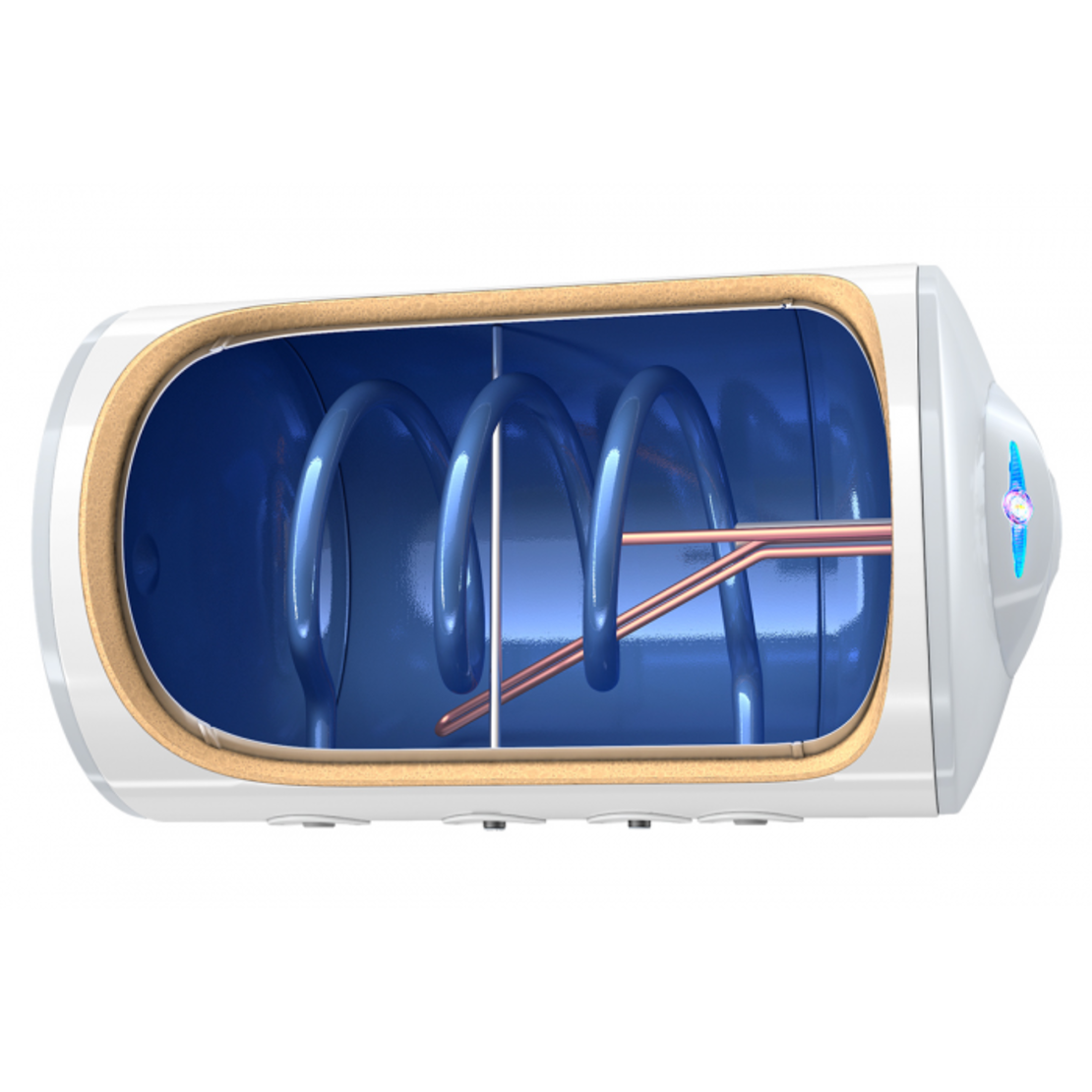 Хоризонтален бойлер TESY GCHS 8044 20 B12 TSRC със серпентина