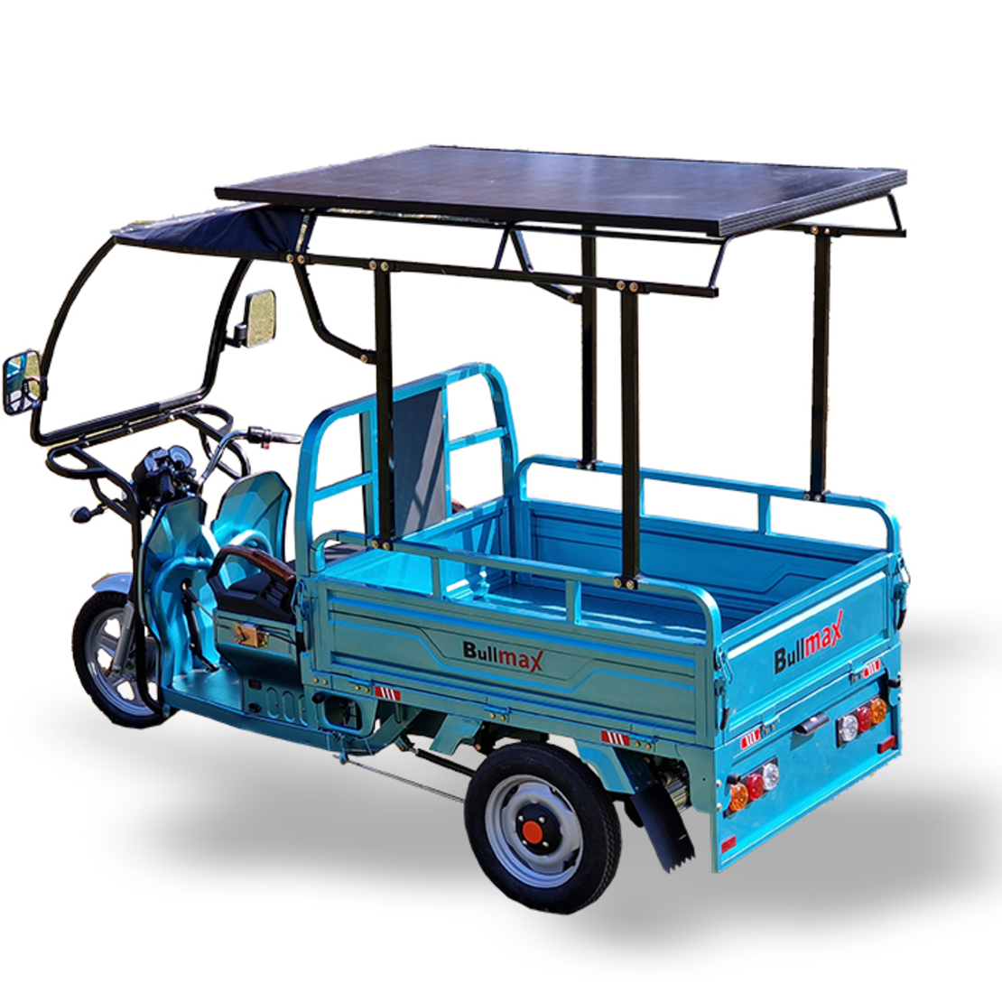 Селскостопанска Електрическа соларна карго триколка Bullmax S-800 | 2000W, 60V, 50AH