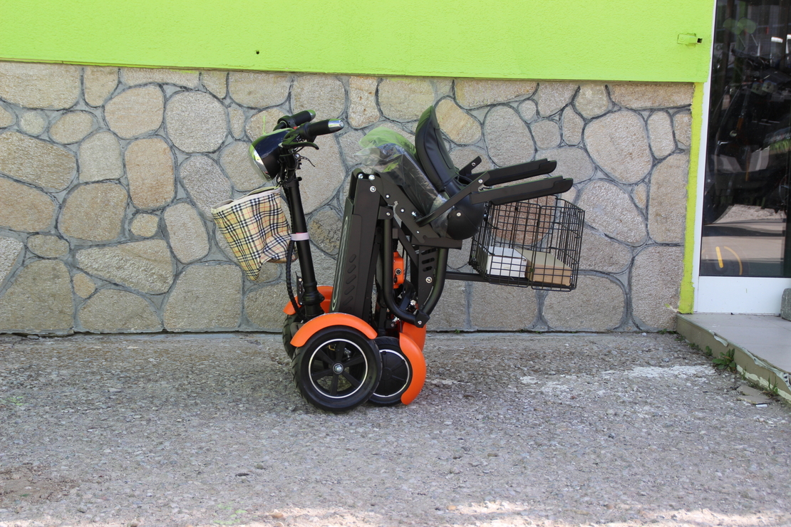 Електрическа сгъваема четириколка 750W MaxMotors