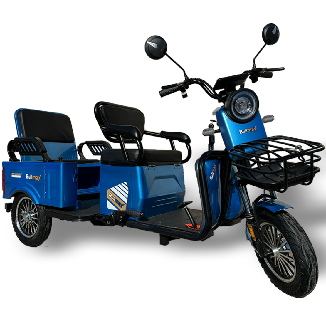 Електрическа триколка Bullmax А10 Карго | 1500W, 48V/20Ah, 2025