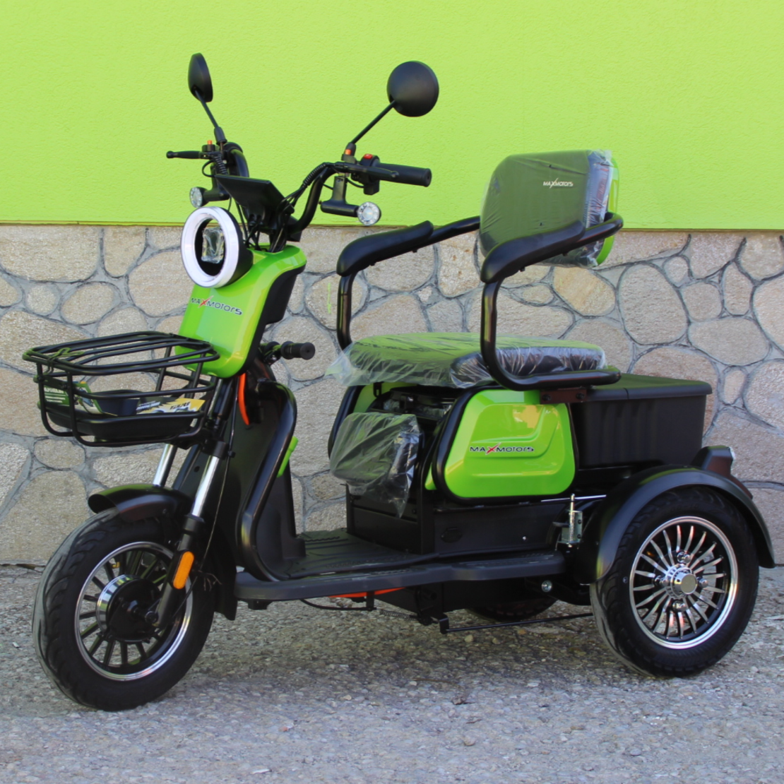 Уникална Триместна Триколка MaxMotors X1 NEW Модел