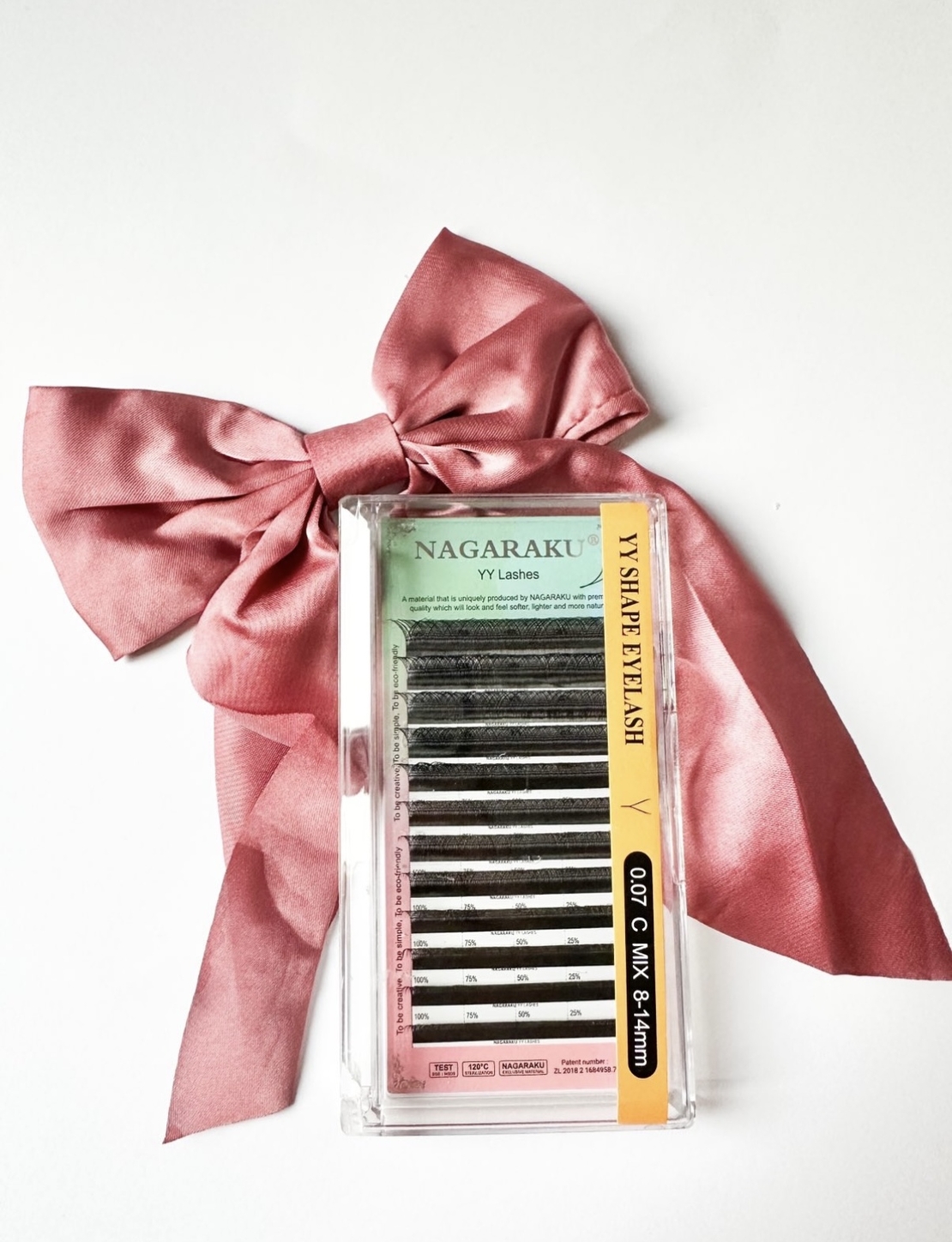 Мигли Nagaraku YY микс 8-14мм
