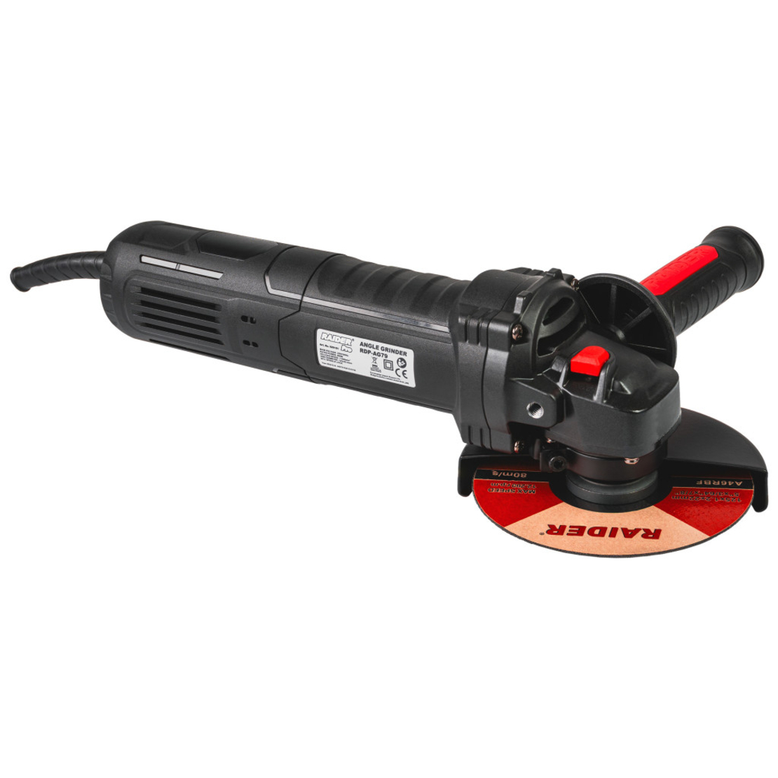 Ъглошлайф 125mm 900W LCD 2disc Red Case RDP-AG79 Black Ed.