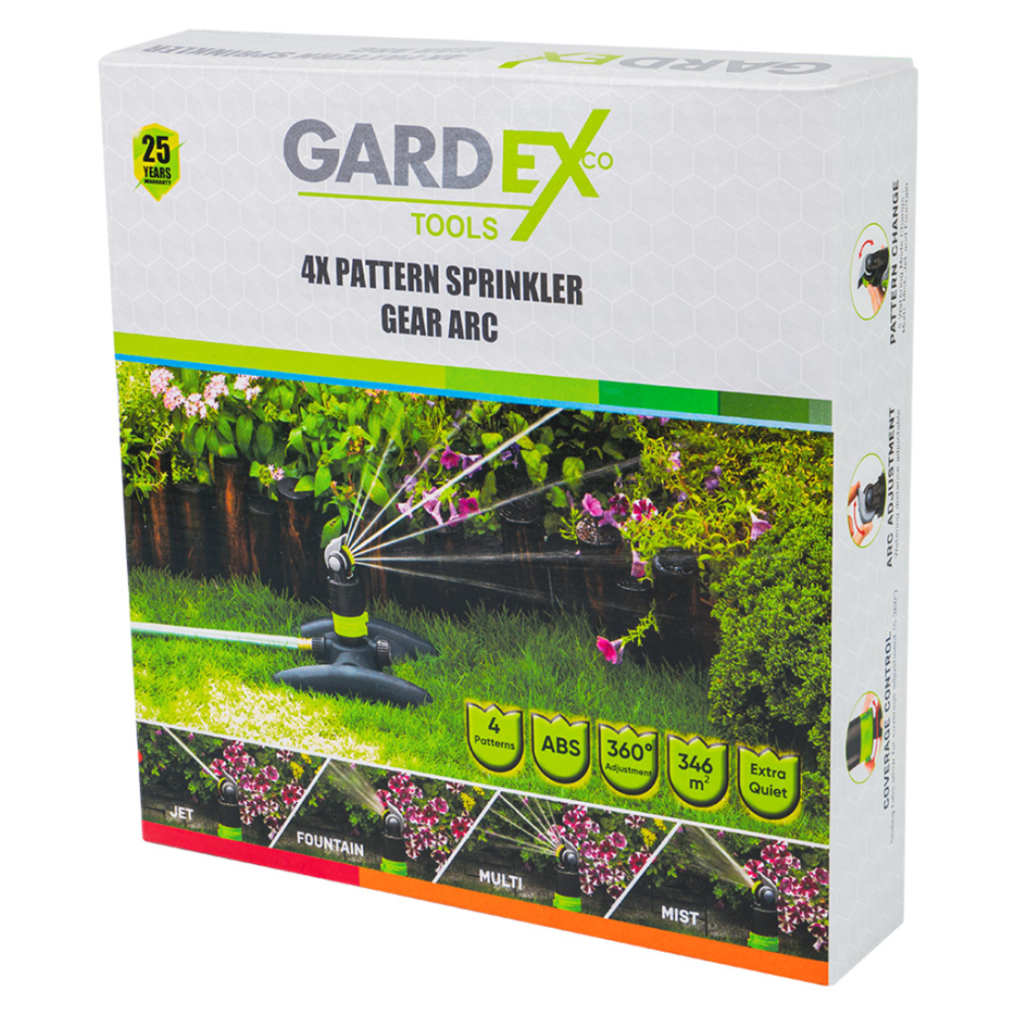 Разпръсквач с 4х функции GEAR ARC GX