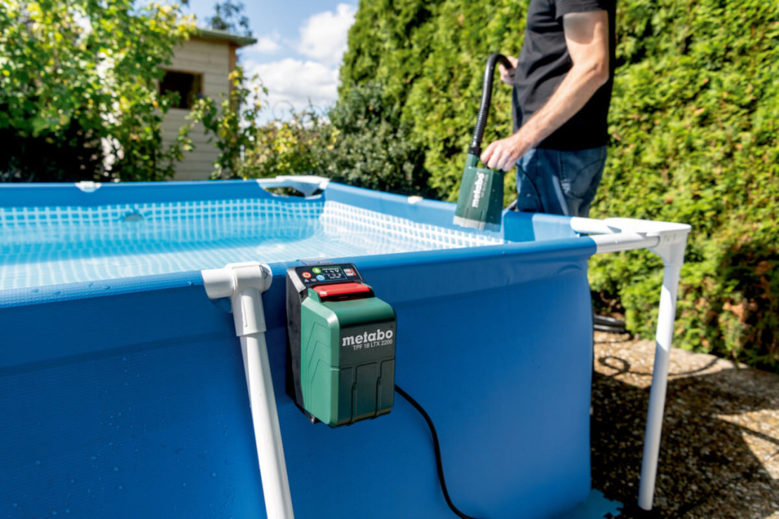 Помпа потопяема акум. 2200 l/h METABO TPF 18 LTX 2200 SOLO