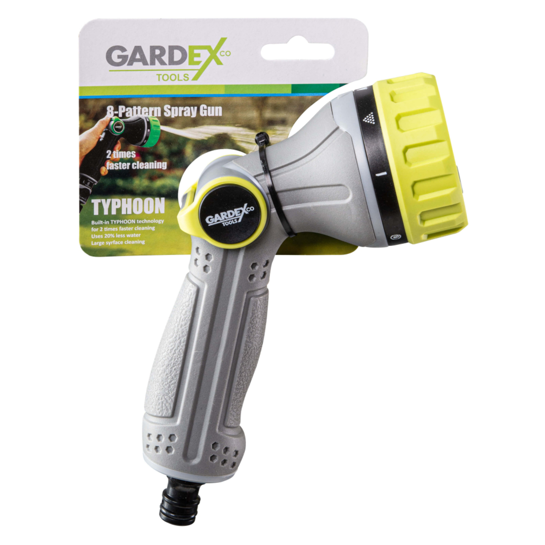 Пистолет поливен TYPHOON, 8 функции GX