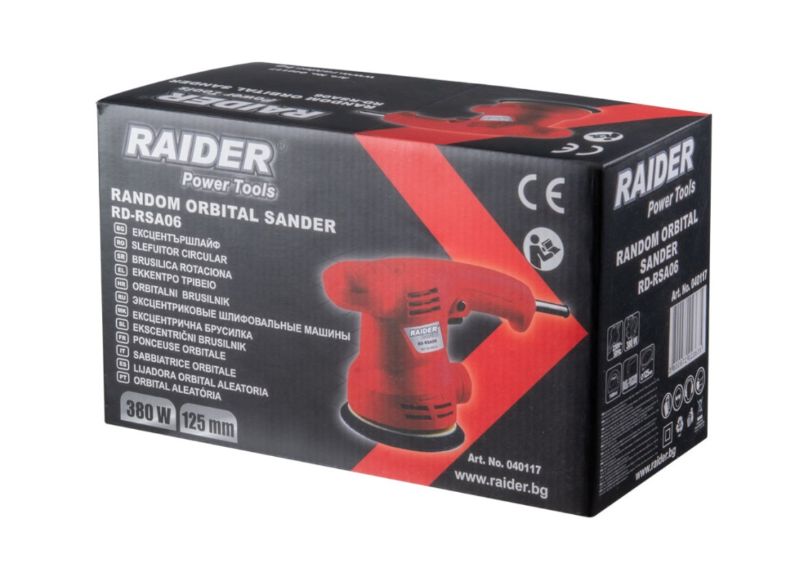 Ексцентършлайф 380W ø125mm RD-RSA06