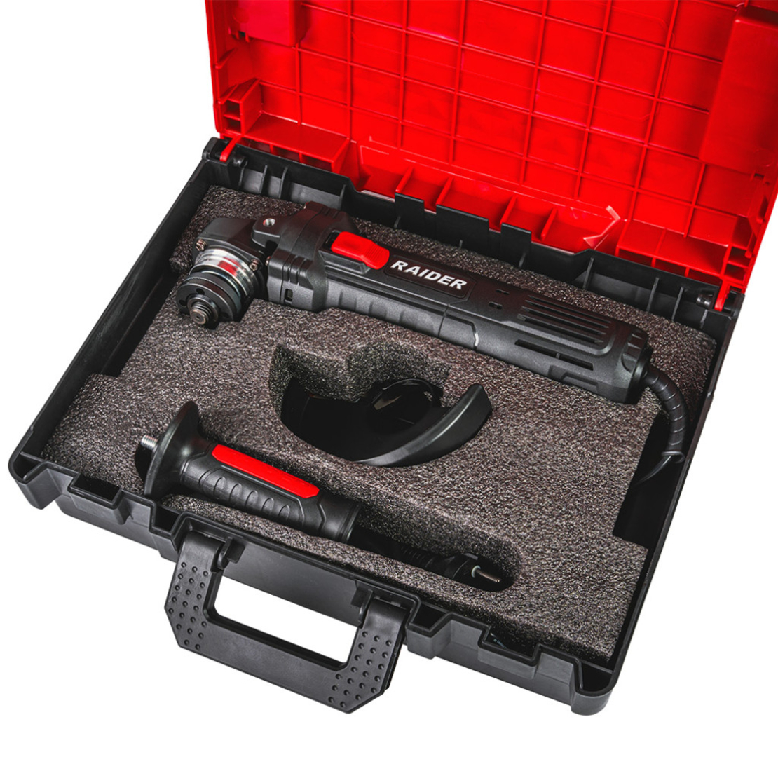 Ъглошлайф 125mm 900W LCD 2disc Red Case RDP-AG79 Black Ed.
