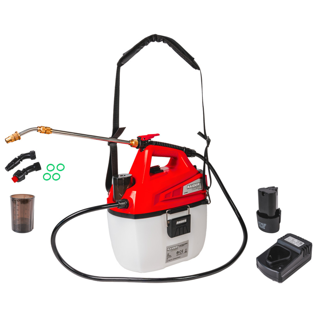 Пръскачка Li-ion 5L 12V 2Ah 3bar 1,6L/min RD-BMD05