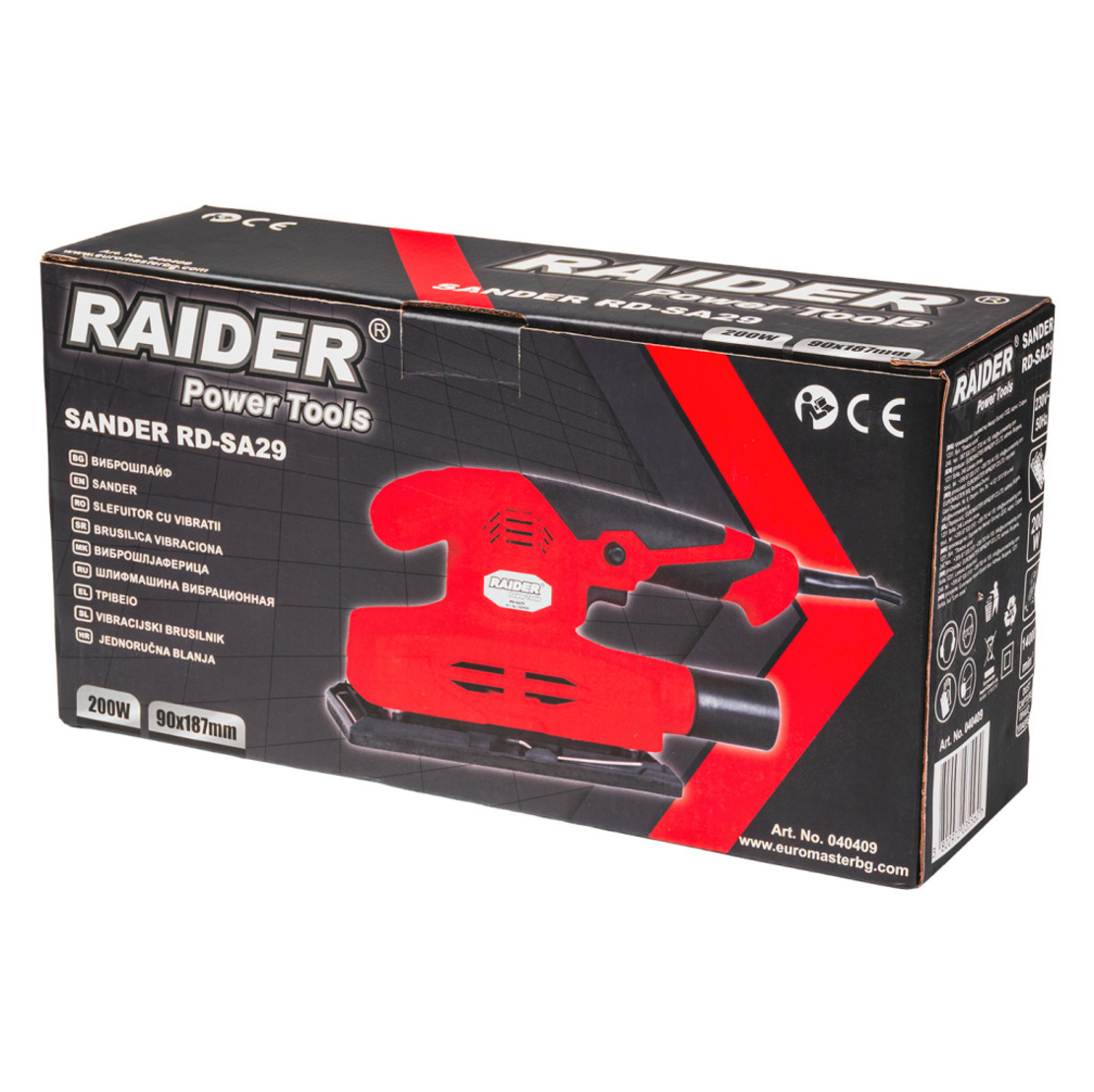 Виброшлайф 200W 90x187mm RD-SA29