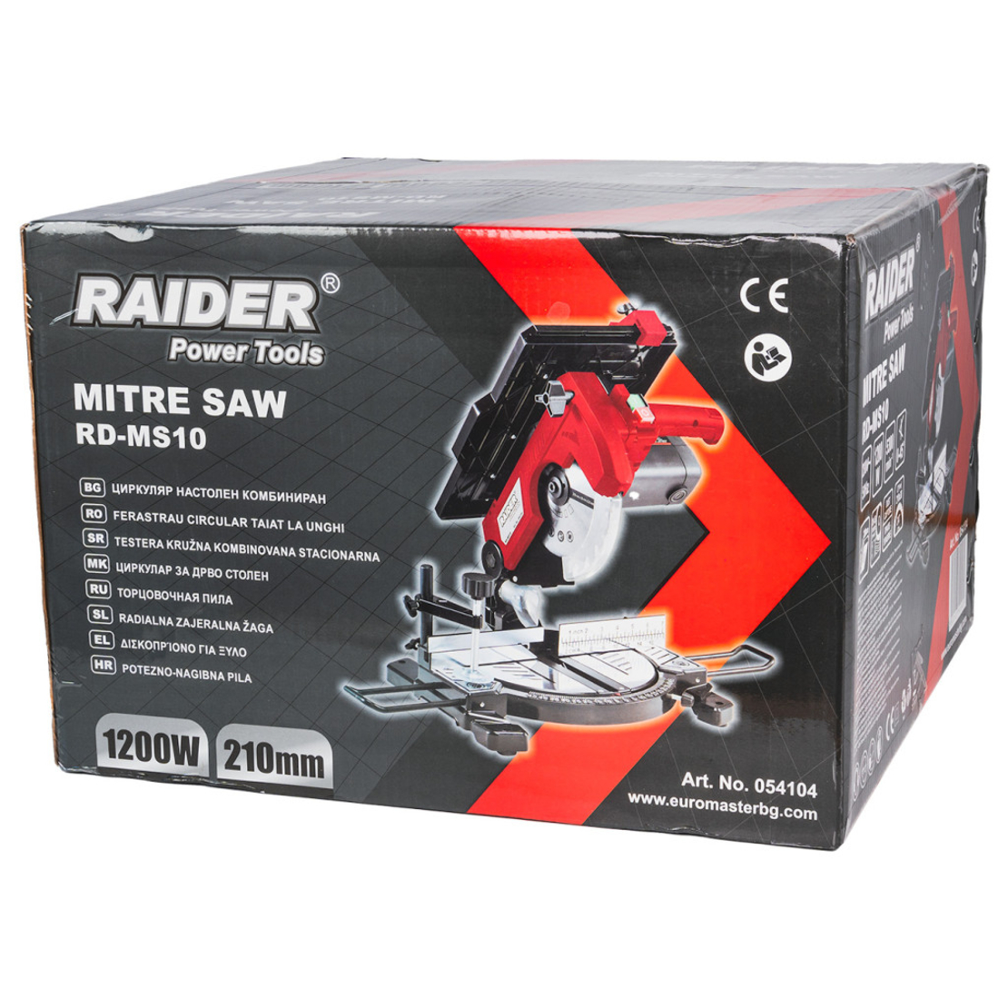Циркуляр настолен ø210mm 1200W комбиниран RD-MS10