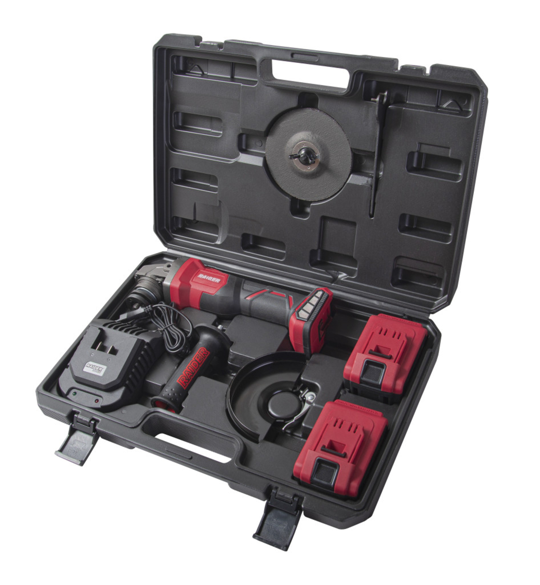 Ъглошлайф 20V 125mm 2x5Ah безчетков в куфар RDI-AGB61