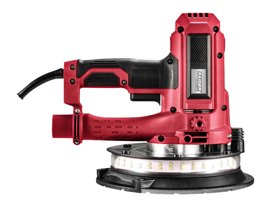 Шлайфмашина за стени и тавани 950W Ø180mm 2LED RD-DS09