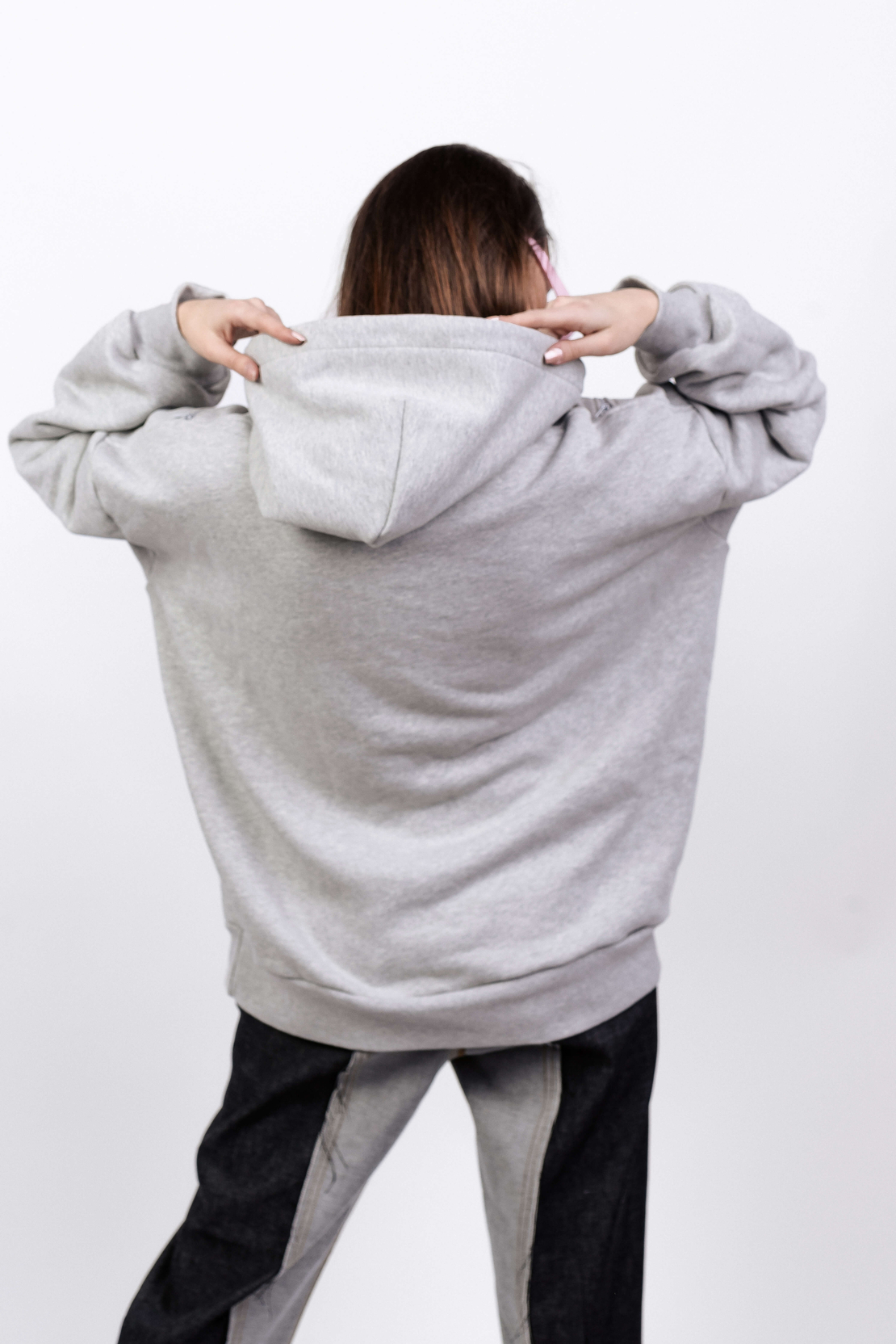 BLOOMING ROSE Оversized  sweatshirt