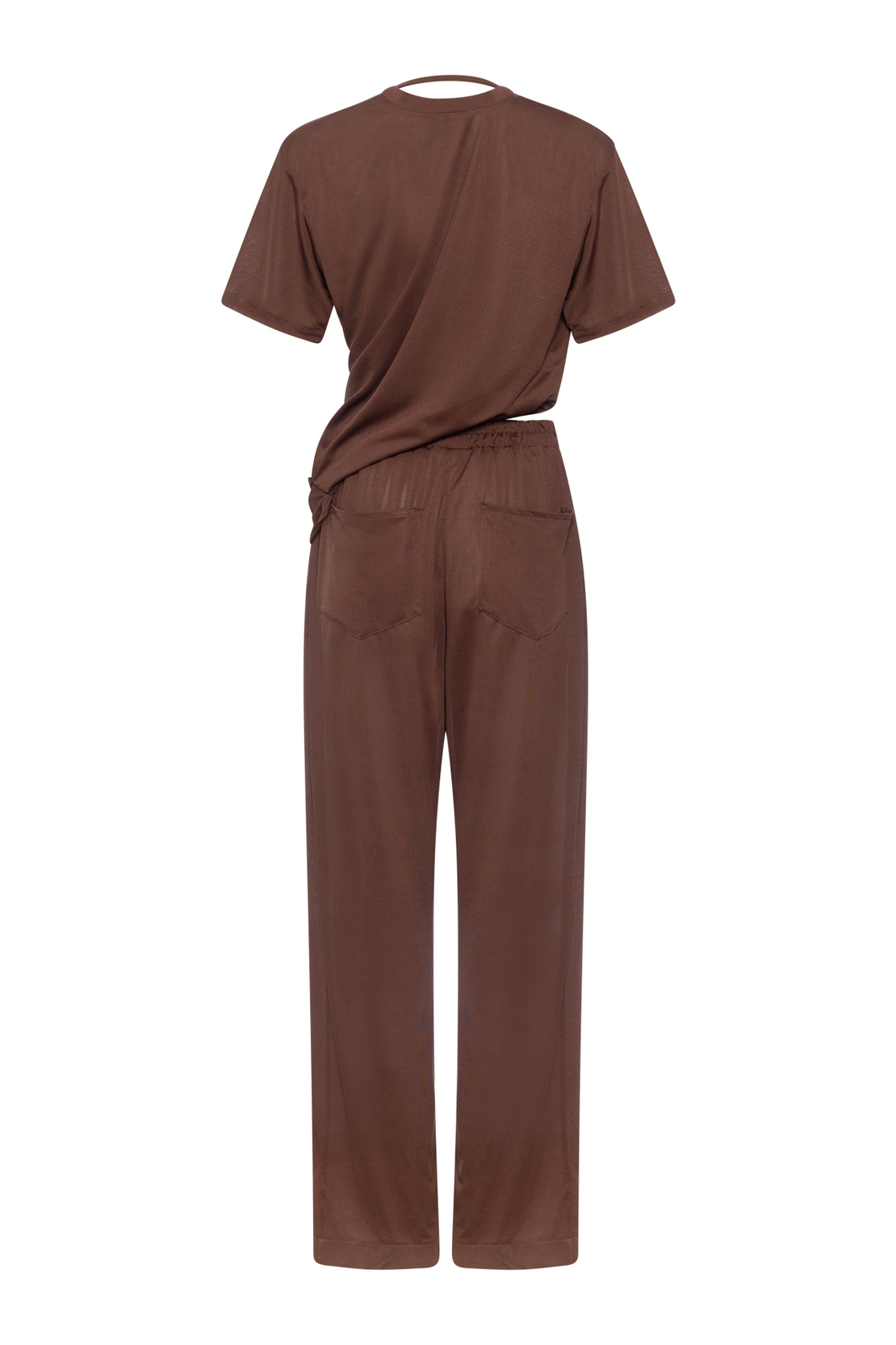 NAMELESS Trousers with metal detail