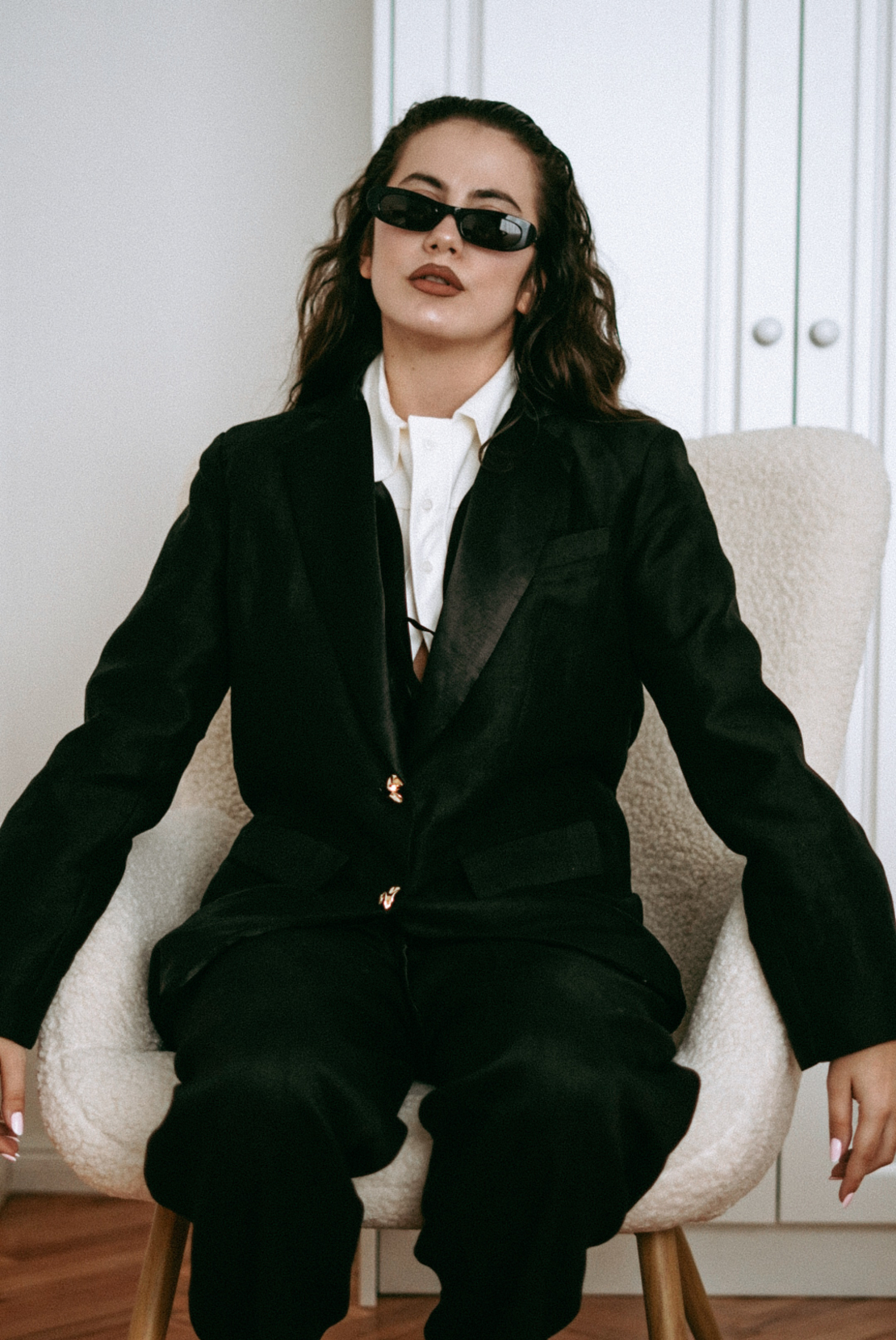NAMELESS Linen Blazer