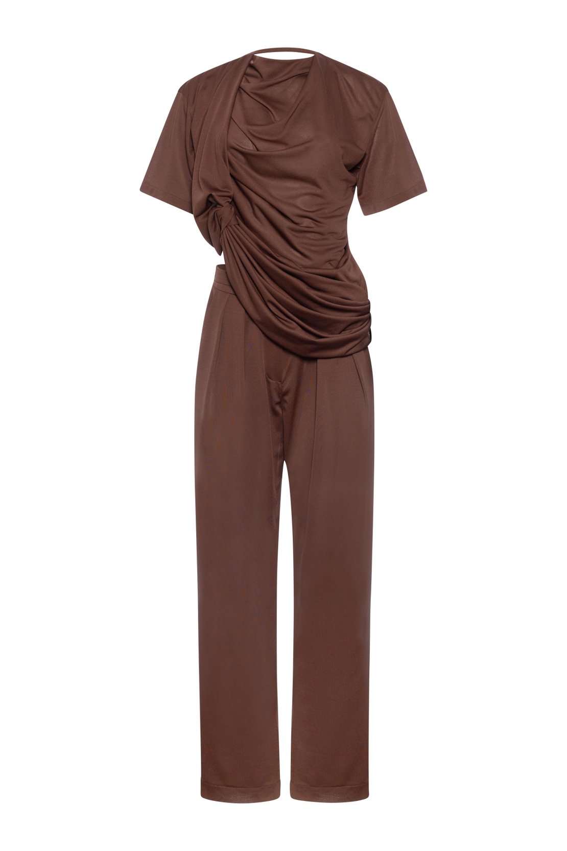 NAMELESS Trousers with metal detail
