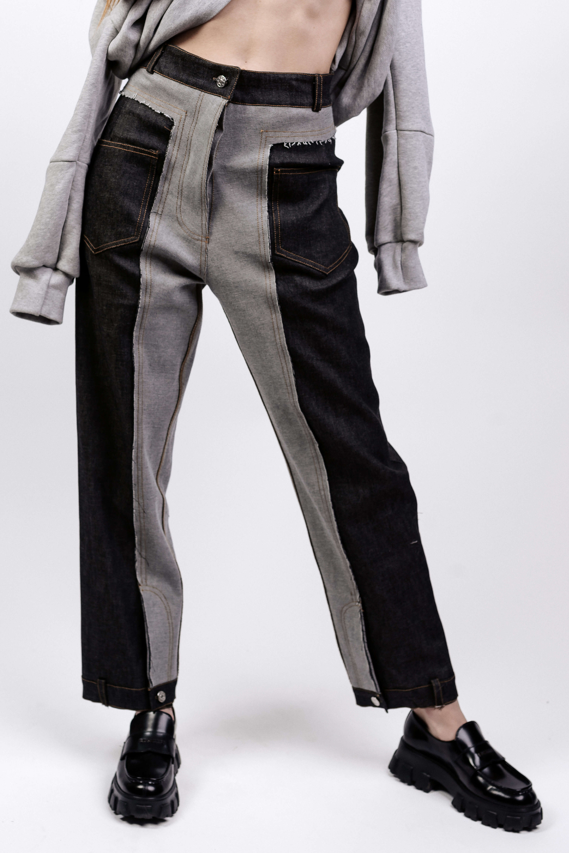 Inside out jeans