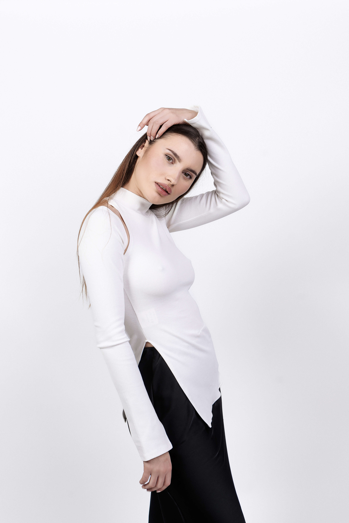ASYMMETRICAL CROSS top