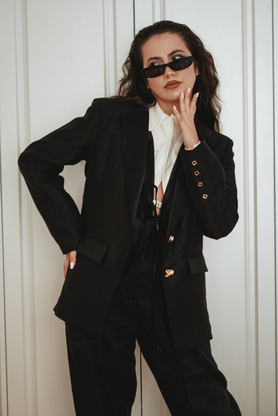 NAMELESS Linen Blazer