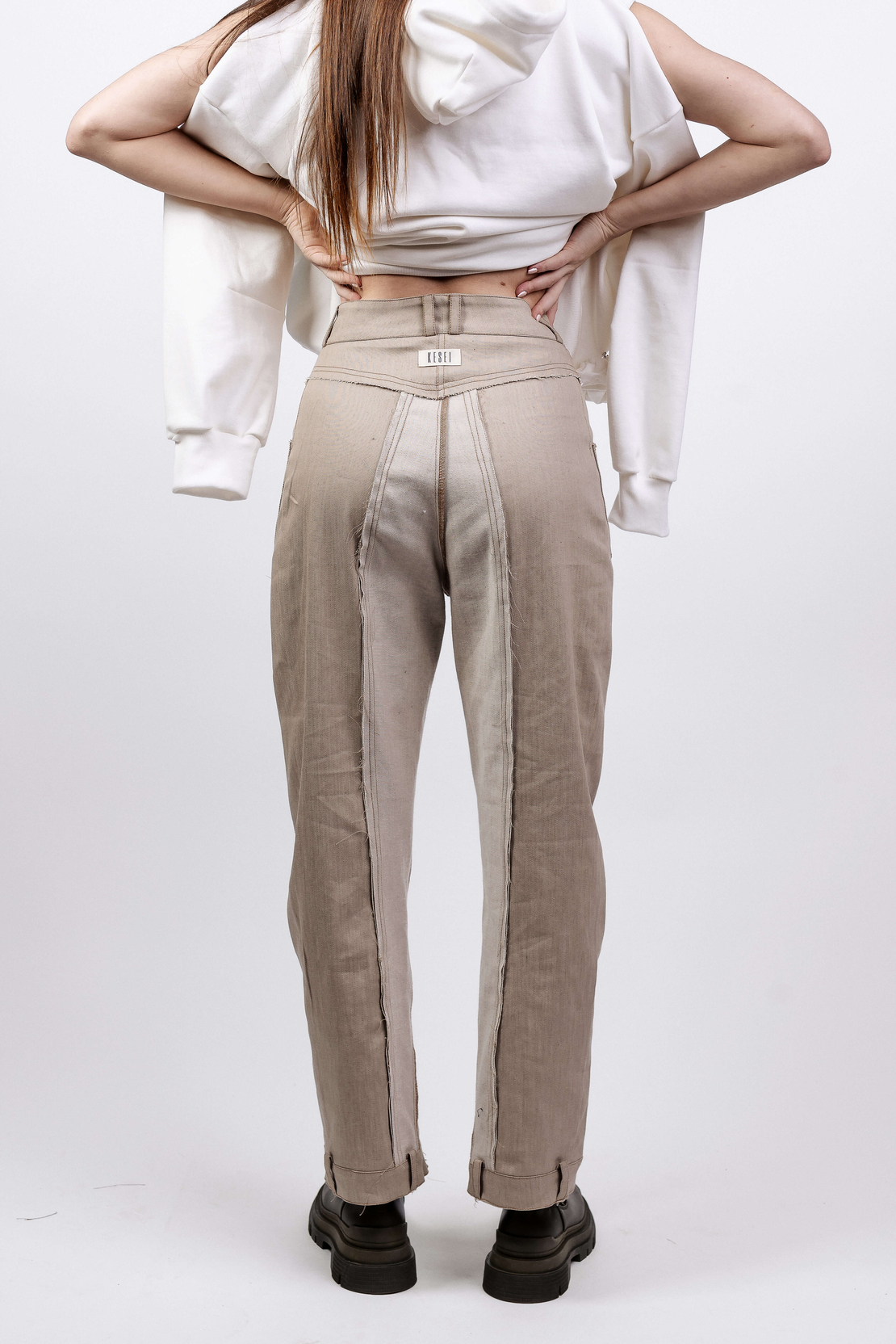 Inside out jeans