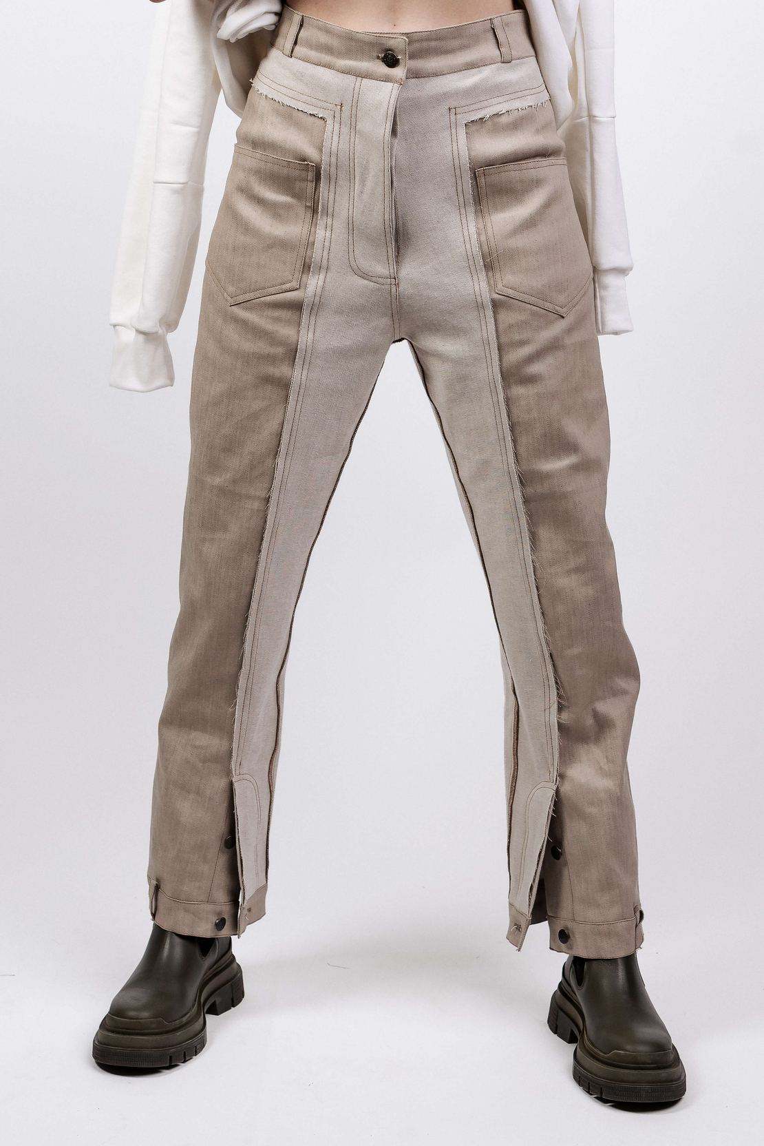Inside out jeans