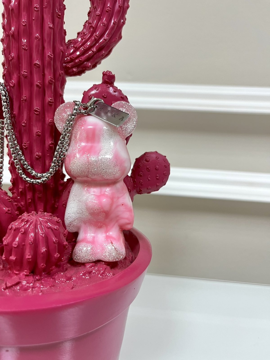 Колие-''Glliter LOVE bear