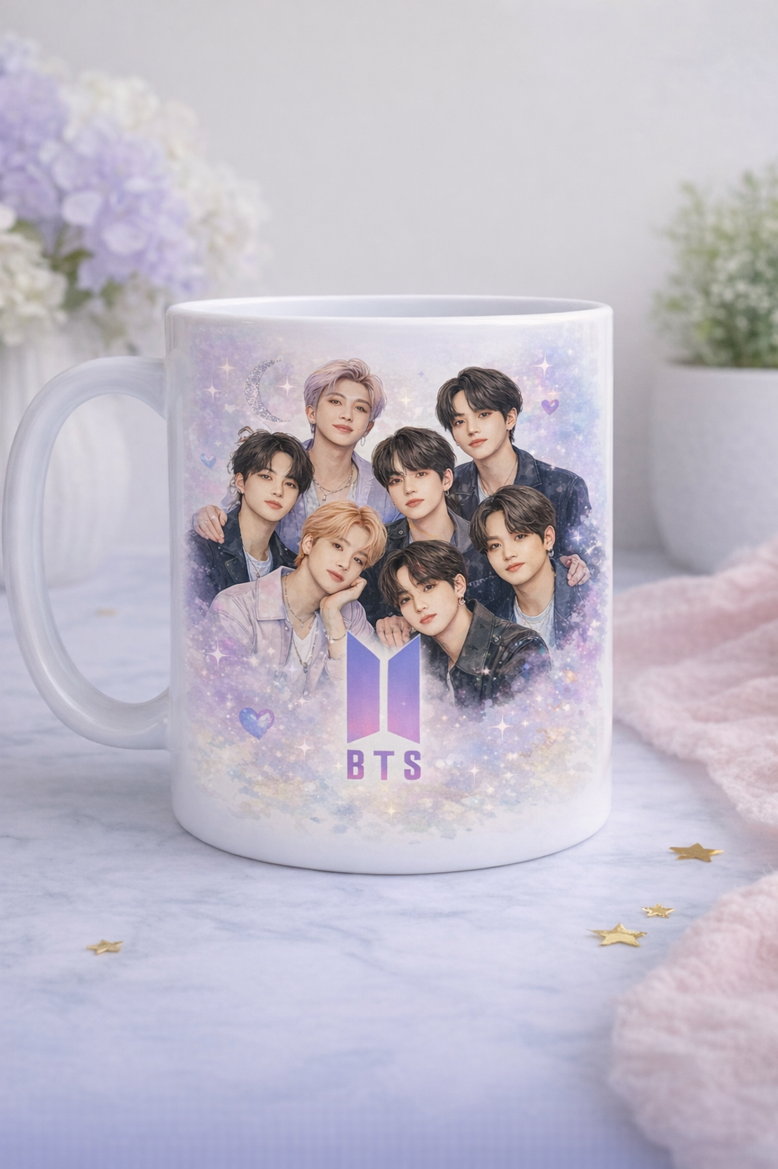 Чаша BTS – За най-добрата фенка .| Перфектен подарък за фенове