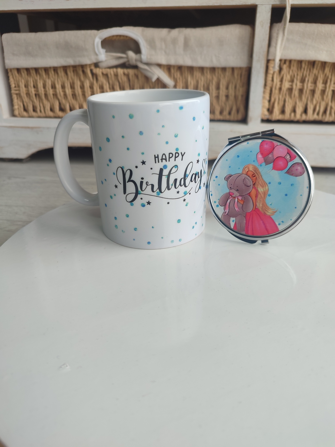 Персонализиран комплект за рожден ден.