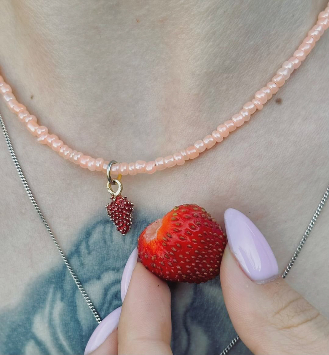 Колие Strawberry