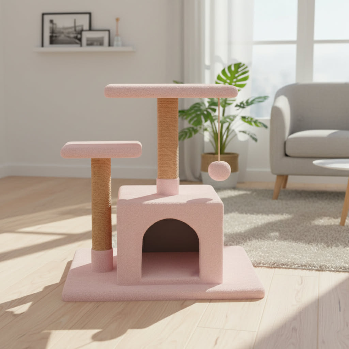 Стилна катерушка за котки KittyPeak