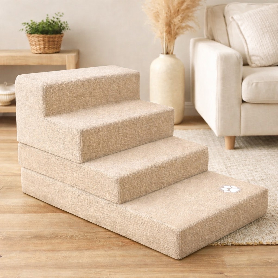 Четворни стълби за дребни породи кучета и котки