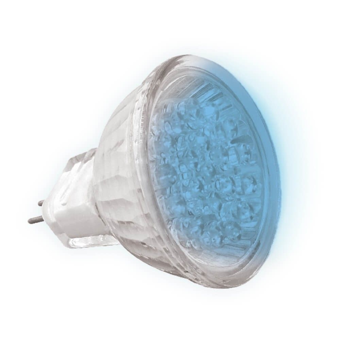 LED лампа LED20 ∙ MR16 ∙ 1.5W ∙ 12V ∙ G5.3 ∙ синя