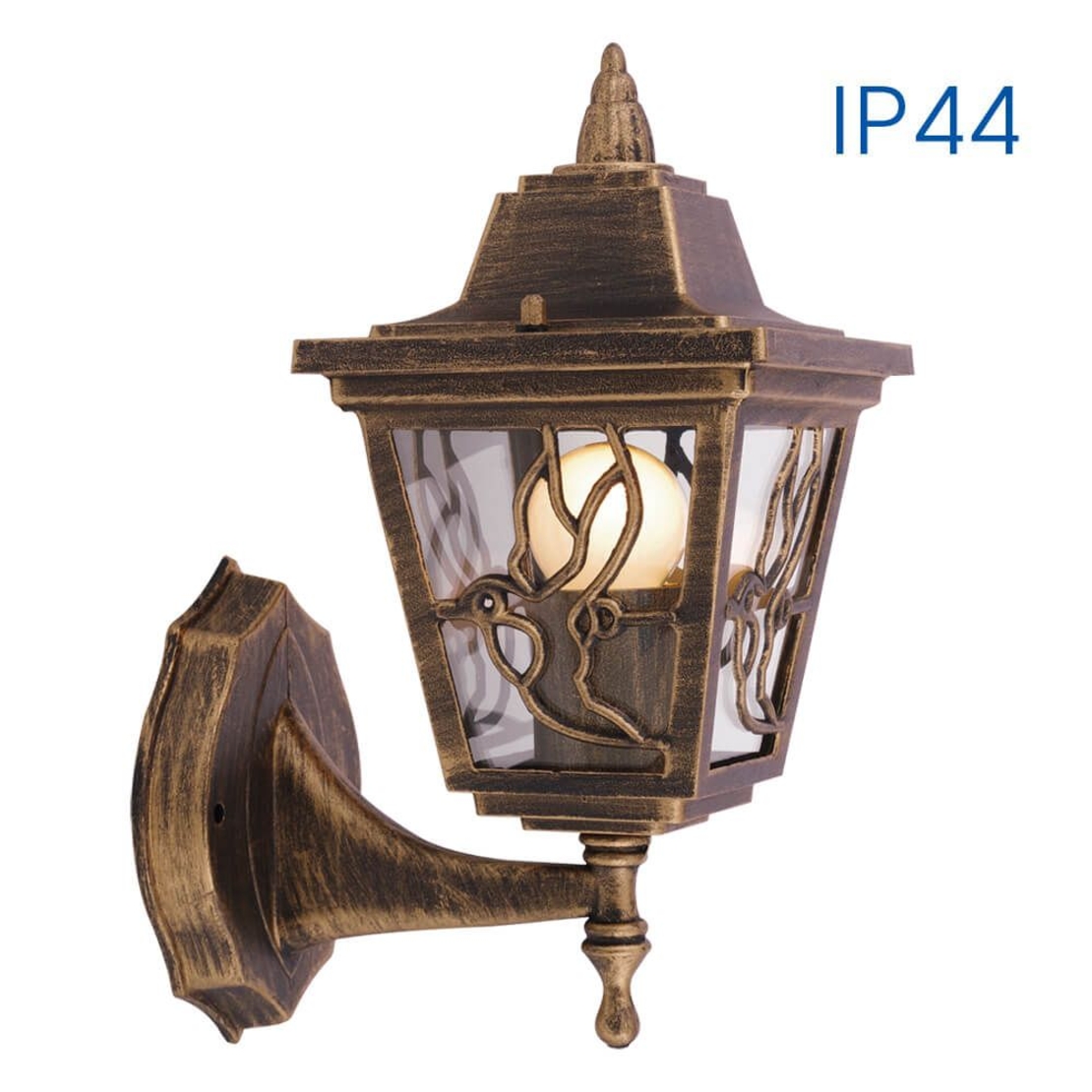 Фенер LYON ∙ WU003 ∙ античен месинг ∙ IP44