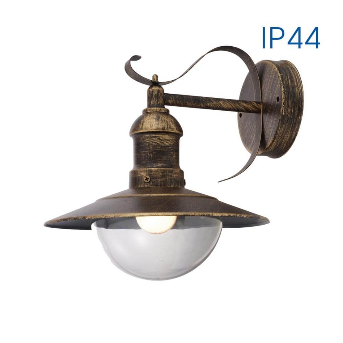 Фенер RIVIERA ∙ WD010 ∙ античен месинг ∙ IP44