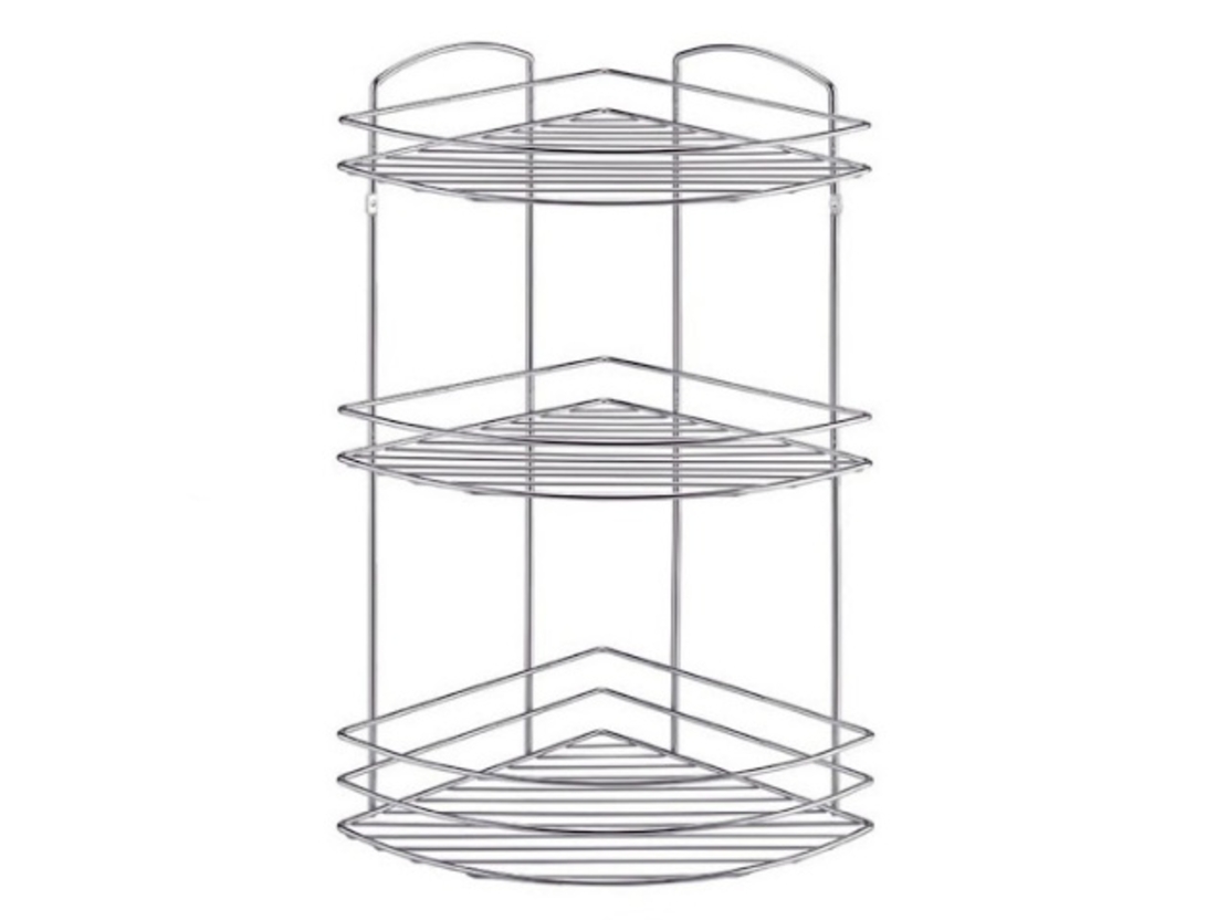 ЕТАЖЕРКА ЪГЪЛ 5мм 3 НИВА 24х24х48cm BK033