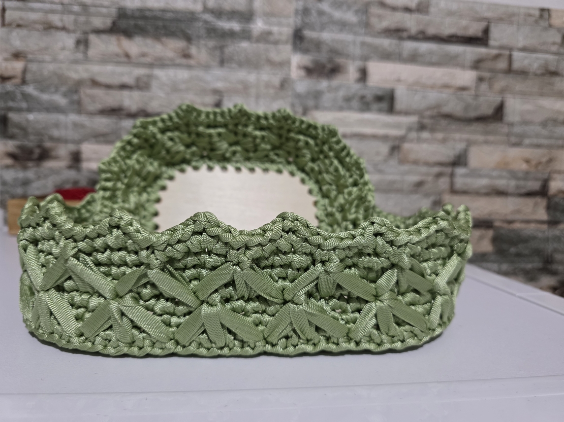 Плетен панер на една кука -Луксозен дизайн