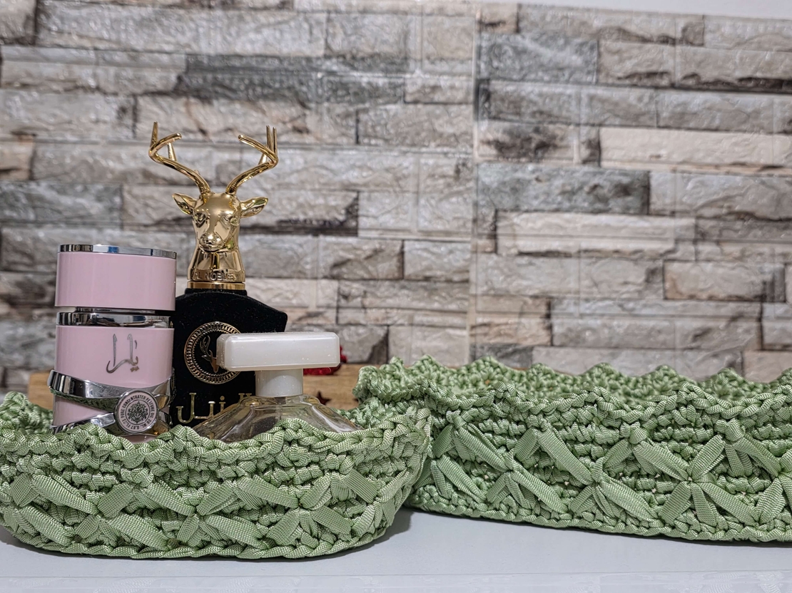 Плетен панер на една кука -Луксозен дизайн