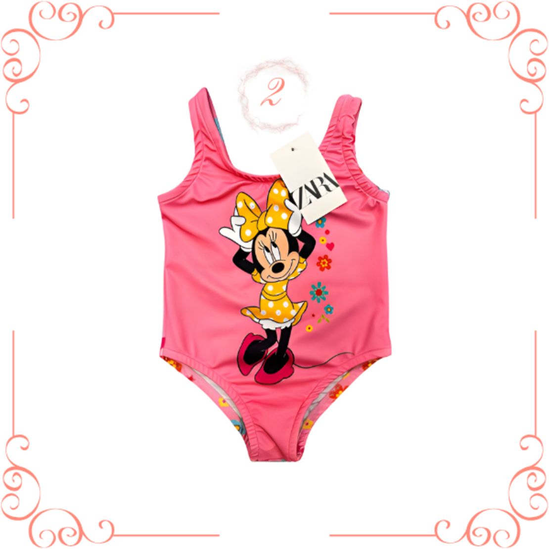 Бански костюм за момичета, Мини Маус