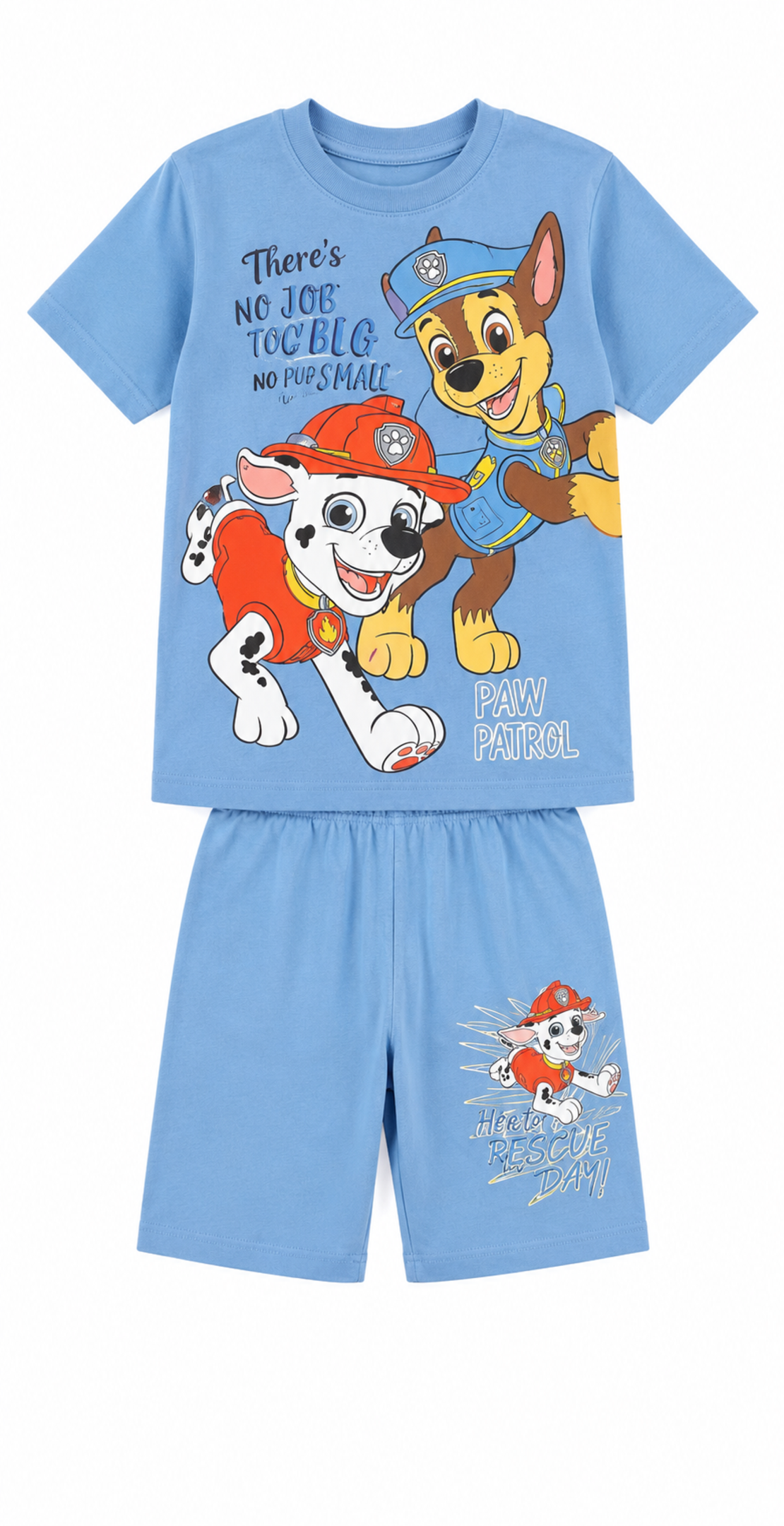 Детски комплект Paw Patrol за момче – тениска и къси панталони