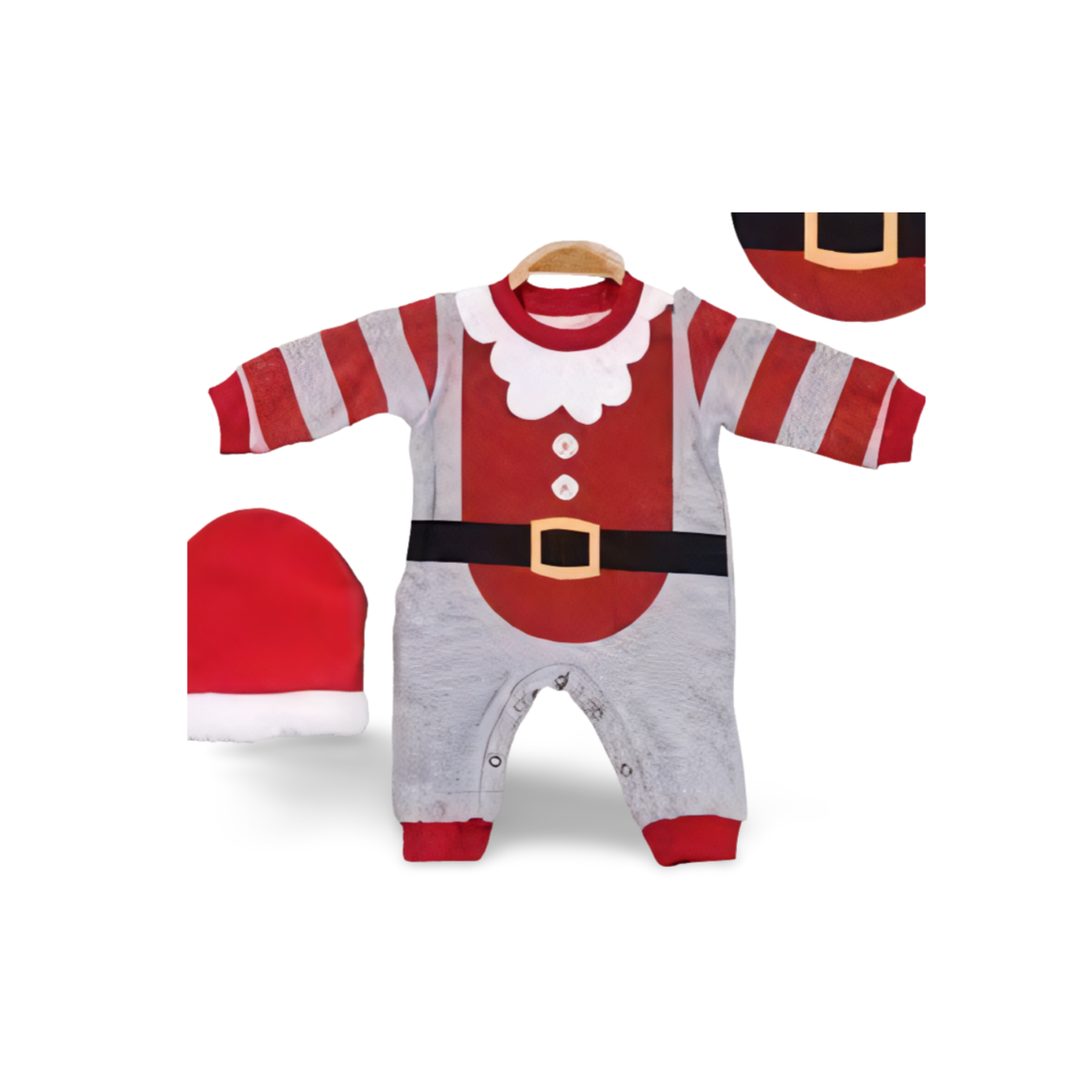 Коледен Гащеризон с шапка