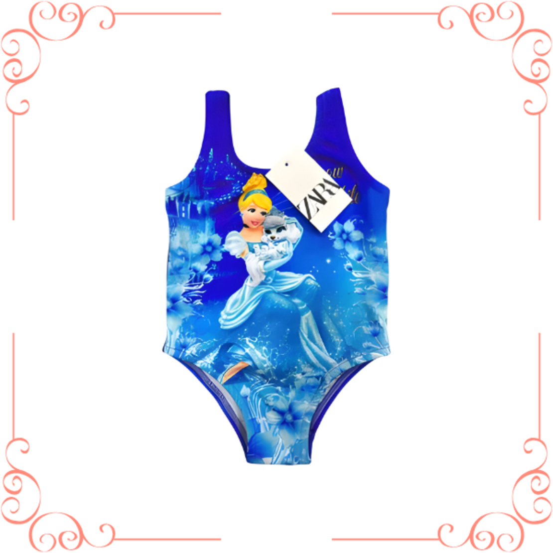 Бански костюм за момичета, Пепеляшка