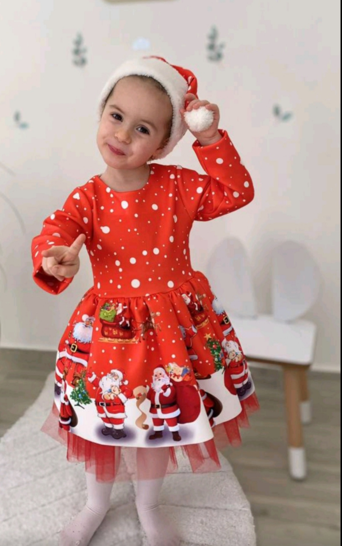 коледна рокля