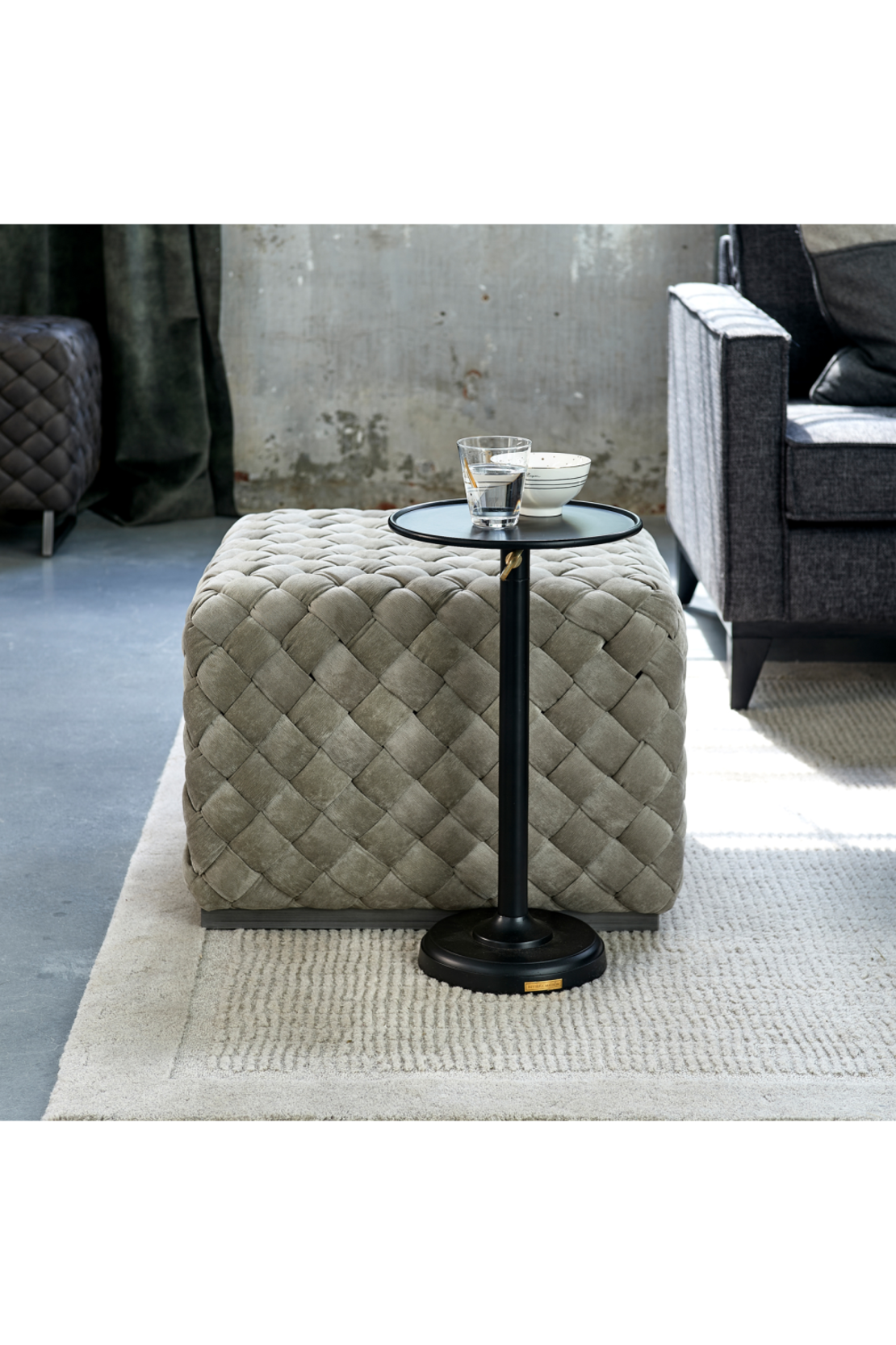 Табуретка Room 48 60см/60см Fine Tweed