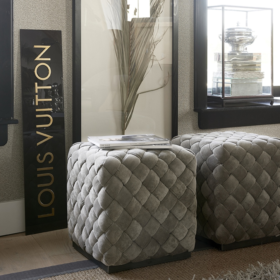 Табуретка Room 48 40см/40см Fine Tweed